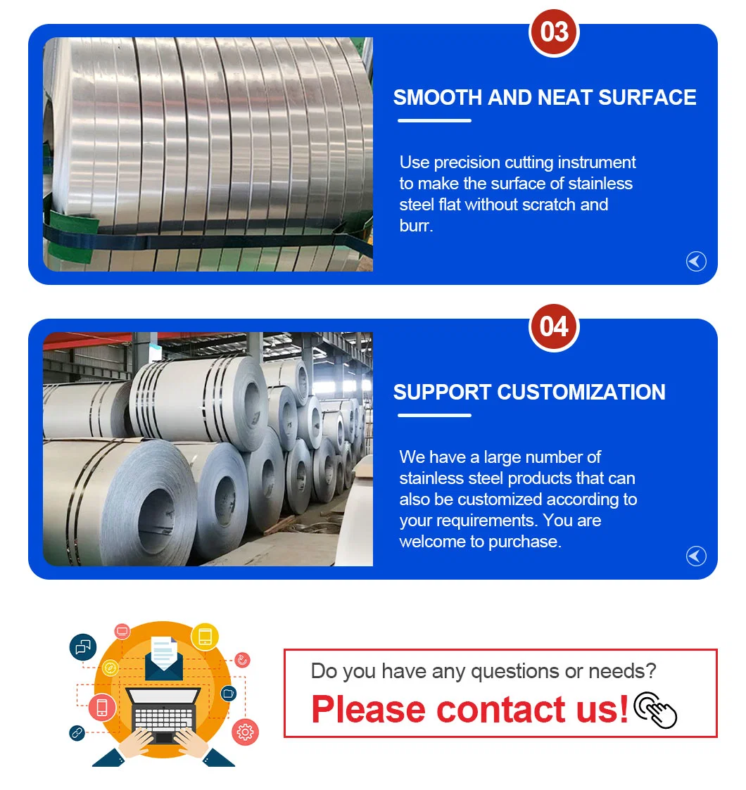 300 Series ASTM 304 316 316L 310S Stainless Steel Coil 1mm