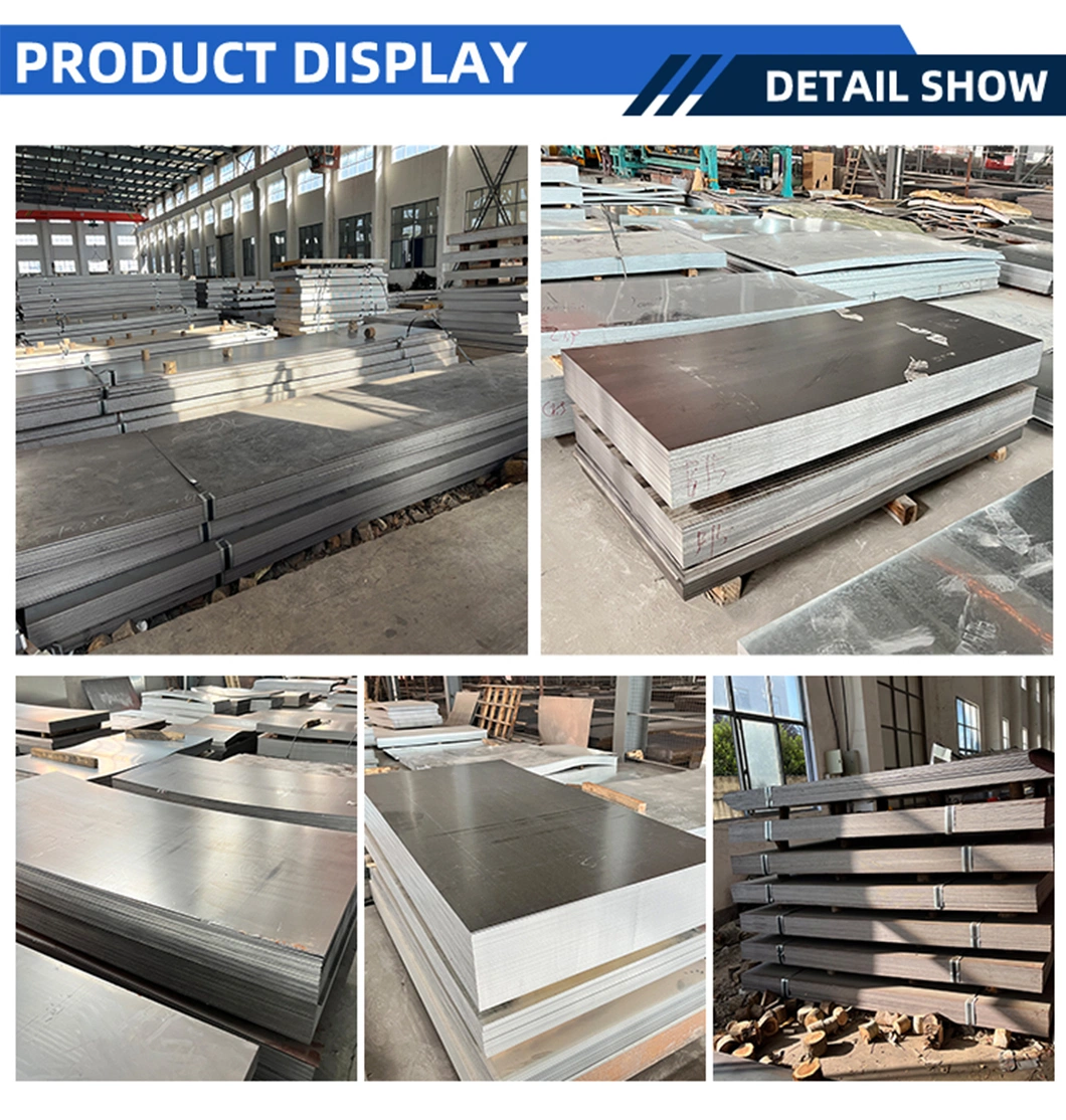 Carbon Steel Structural Sheet with 1023 1095 Q235B for Container Ship Boiler in Stock ASTM Hot/Cold Rolled 4X8 Cast Iron Metal 6mm CS Low/High Mild Strength