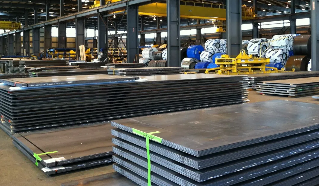 Carbon Steel Sheets S235jr S355jr Plain Finish 3mm 5mm 10mm Thick for Boiler