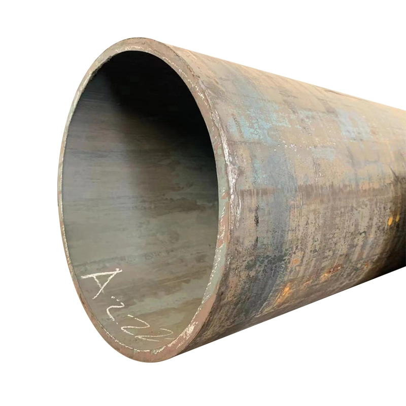 Q195 Q235 6mm-20mm Thick Steel Tube SSAW 609 mm Carbon Steel Pipe Helical Seam Spiral Welded Steel Pipe Used for Oil and Gas Pipeline