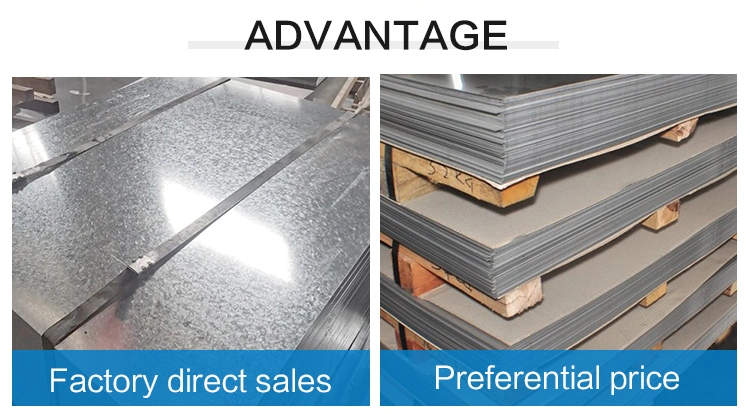 China Supplier Hot Sale Galvanized Steel Corrugated Sheet Steel Galvanized Steel Plate Sheet
