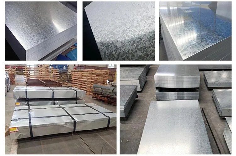 China Supplier Hot Sale Galvanized Steel Corrugated Sheet Steel Galvanized Steel Plate Sheet