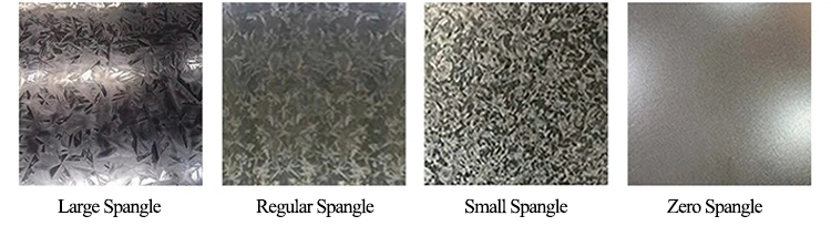 Regular Spangle SGCC Dx51d Z40-275g 0.13-2mm Gi/Gl Coated Steel Galvanized Steel Sheet for Building Material