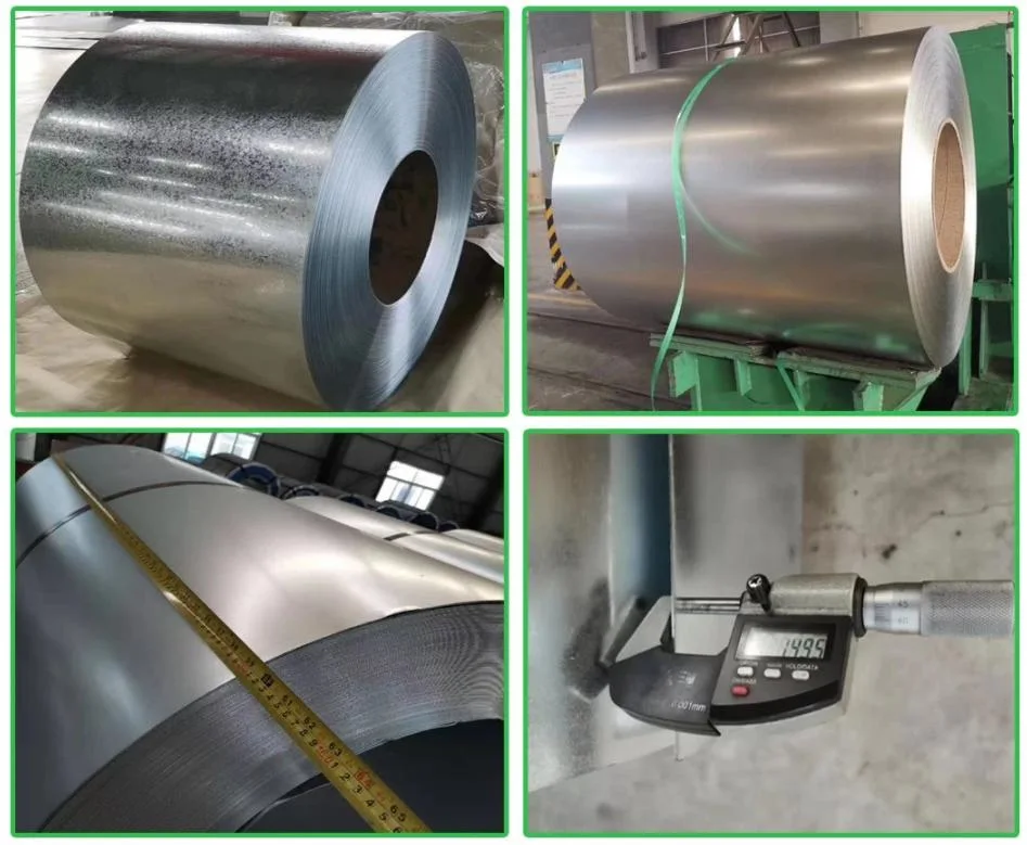 Regular Spangle SGCC Dx51d Z40-275g 0.13-2mm Gi/Gl Coated Steel Galvanized Steel Sheet for Building Material