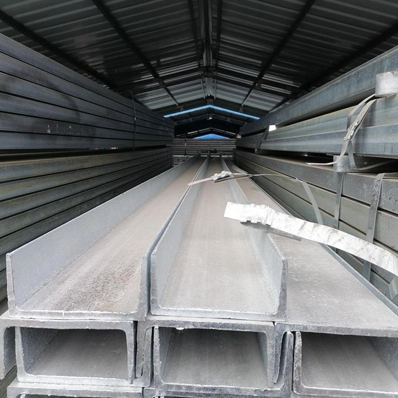 OEM Support Customized Sized ASTM D36 Ah36 Dh36 A36 Q235 JIS Hot DIP Hot / Cold Rolled Galvanized Black C Type Beam U Shape Metal Carbon Channel for Building