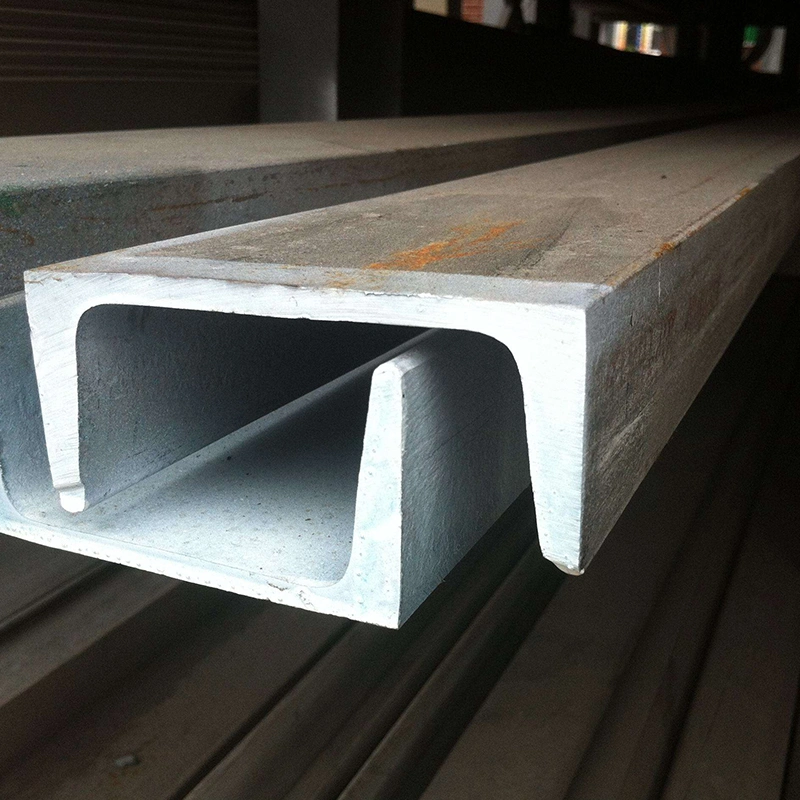 OEM Support Customized Sized ASTM D36 Ah36 Dh36 A36 Q235 JIS Hot DIP Hot / Cold Rolled Galvanized Black C Type Beam U Shape Metal Carbon Channel for Building